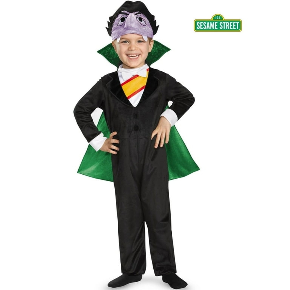 Sesame Street The Count Kids Costume -  SI